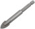 Tile and glass drill bit, hexagon U-shank for a 12x85 mm bit