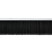 Strip brush linear sealer 2500*25*4 , pile height 21 mm PPL black 0.20 (EB-1107)