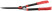 Brushcutter, blades 195 mm, metal handles with PVC handles 535 mm