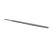 Напильник круглый L200 №1 (2822-0016) TORNERI Т021504