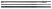 Напильник круглый для заточки пильных цепей без ручки, 5,2x200 мм, 3 шт