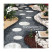 Garden curb GEO-plasticboard DECO PRO, plastic, black, length 10m