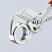 Клещи переставные - гаечный ключ, 40 мм (1 1/2"), L-180 мм, хром, 1-к ручки, держатель