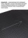 Carpet No. 360 rubber, 800x1000mm, Black
