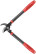 Mini knot cutter, blades 60 mm, metal handles with PVC linings 390 mm