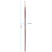Brush art synthetic burgundy "Vernissage", round No. 0, long handle
