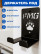 Universal wall mount, reinforced, 4 mm steel with polymer coating, bracket for inventory