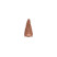 NS05-3316 Rough cone Ø25x50mm AH 3/8"-24 thead, 16 Grit
