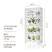 Greenhouse greenhouse on the windowsill Geoplastboard 46x24x100 cm 4 shelves color white