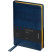 Undated diary, A5, 160 l., leatherette, Berlingo "XGold", gold cut, blue