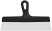 Stainless steel facade spatula 350 mm