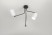 Chandelier Rivoli Rosalinda 3167-303 3 x E14 40 W modern