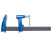 F-shaped clamp with steel T-handle 1500 x 120 mm