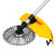 Gasoline trimmer DT-43E, 43 cm3, all-in-one rod, electric starter, consists of 2 parts Denzel