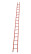 LSP-4.0ATK fiberglass Telecom ladder, abrasive coating of steps, hooks h=4000mm, steps 15