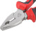 Trend combination pliers, two-tone rubberized handles, chrome-nickel coating 200 mm