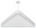 Светильник LED ЭРА Geometria SPO-151-W-40K-030 Delta 30Вт 4000К 3000Лм IP40 600*80 белый подвесной драйвер внутри