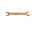 Double-sided horn wrench 10x11 mm copper plating SITOMO (7811-0457)