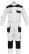 Master Color work jumpsuit, white, 7 pockets, size XL