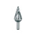 The drill is a stepped short HSS with a spiral groove and a sharpening of the tip Ø 4,0 - 20,00