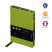 Undated diary, B6, 160 l., leatherette, Berlingo "Spring", light green, full-color cut