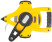 Geodetic tape measure, steel tape, open plastic case, fast-forward, rubberized handle 50 m