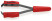 Пинцет для удаления изолирующего лака с медных кабелей, сменные ножи для различных параметров зачистки, зачистка: Ø 0.6 мм, L-120 мм, 1-к ручки
