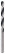 Spiral drill bit made of high-speed steel HSS PointTeQ 6.0 mm, 2608577228