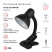 ERA N-102-E27-40W-BK table lamp on a clothespin, matt black