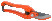 Pruner for pruning and forming vines and crowns of fruit trees P3-23-F