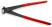 Клещи вязальные для арматурной сетки особ. мощн., рез: провол. ср. Ø 3.8 мм, тв. Ø 2 мм, 61 HRC / 25 мм, L-300 мм, чёрн., 1-к ручки