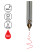 Ballpoint pen STAMM "800" red, 0.7mm