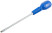 Отвертка "Модерн", CrV сталь, пластиковая синяя ручка 6х150 мм SL