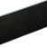 Щетка полосовая линейный уплотнитель 2500*100*5, ворс высотой 95 мм PPL черный 0,25 (EB-1126)