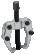 3-gripper lightweight puller with galvanized finish 10 - 90mm