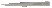 Stainless steel tweezers/antimagn/110mm/sharp tips
