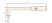Angle handle 3/8" AlCu intrinsically safe 121-1002, HORTZ