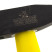 Hammer with fibreglass handle 200g, CHEGLOCK