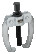 3-gripper puller for heavy-duty operation with galvanized coating 10 - 120 mm