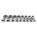 End heads Spline 1/2", 10 - 24, set of 8 pcs.