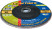 PRAKTIKA petal grinding wheel 180 x 22 mm P60 (1 pc.) Profi series (032-409)