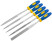 Diamond fillets, soft handle, 5x165/60 mm, 5 pcs.