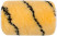 Ролик полиакриловый, бежевый с черной полоской, диам. 40/61 мм; ворс 10,4 мм, 100 мм