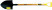 Лопата штыковая универсальная с зубьями с деревянным черенком 740 мм и ручкой ЛЗУЧ2р