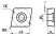 CCMT09T304-HM YC331 Пластина твердосплавная ИПК