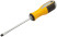 Screwdriver "Start", CrV steel, rubberized handle 5x100 mm SL