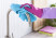 Rubber gloves with an elongated cuff scented by Rosie YORK (S) NEW