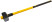 Кувалда кованая, фиброглассовая обратная усиленная ручка 900 мм, 4 кг