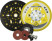 Multi-channel support disc for any orbital grinding machines HST 555, 150, 320489
