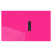 Папка c зажимом Berlingo "Neon", 17 мм, 1000 мкм, розовый неон, D-кольца, с внутр. карманом